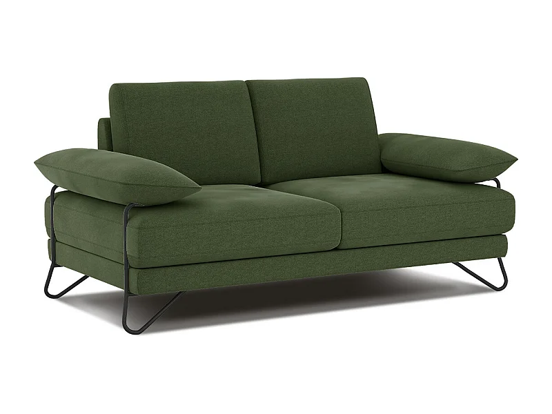 LORI Sofa 2-Sitzer, olive