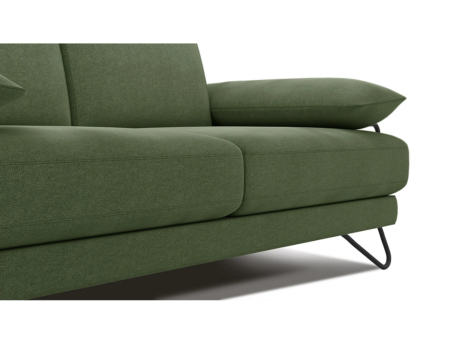LORI Sofa 2-Sitzer, olive