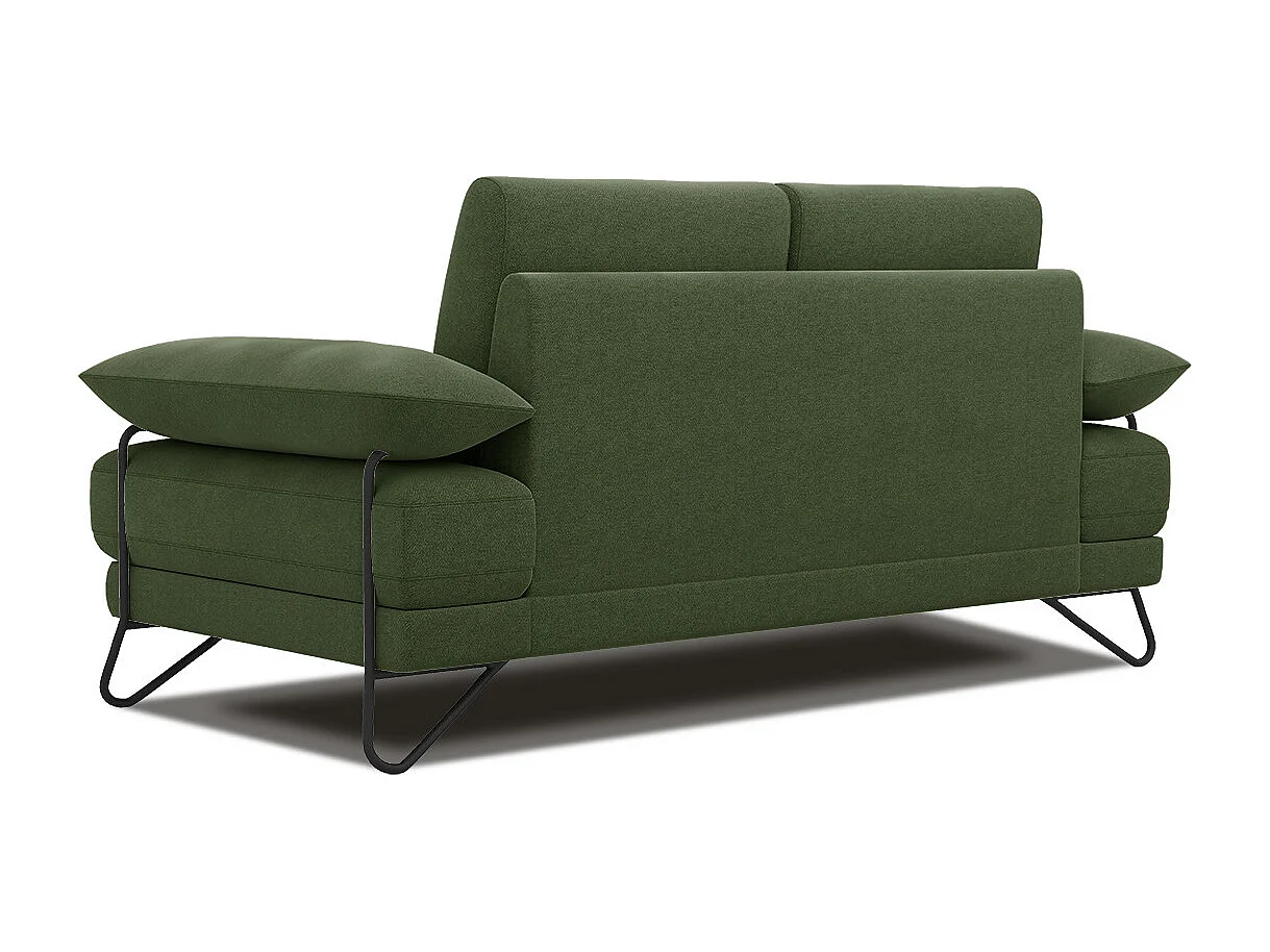 LORI Sofa 2-Sitzer, olive