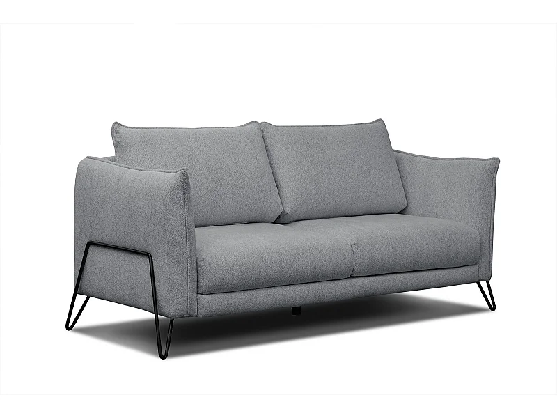 HOSTEN Sofa 2,5-Sitzer, grau