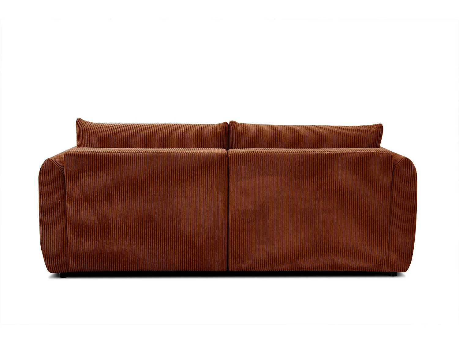 TAUER Ecksofa 3-Sitzer rechts, orange