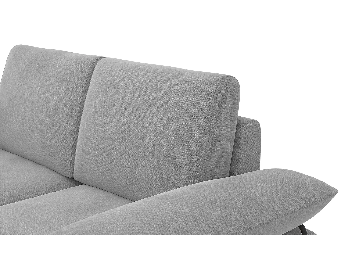 LORI Sofa 2-Sitzer, hellgrau