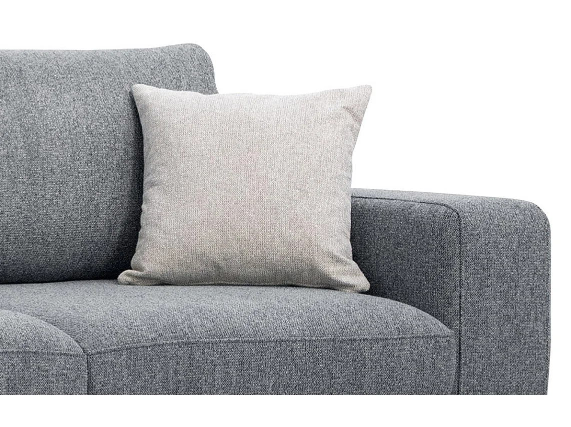 MEDIOLANE Ecksofa 5-Sitzer links, grau