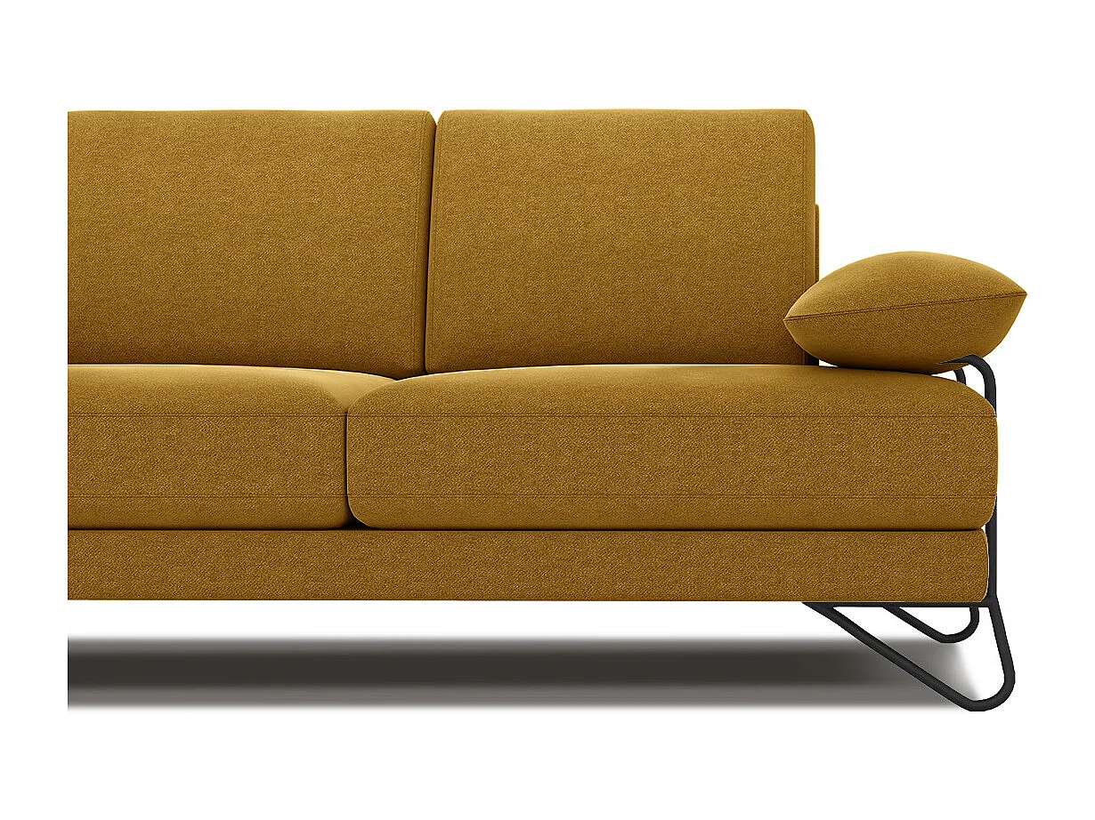 LORI Sofa 2-Sitzer, gelb