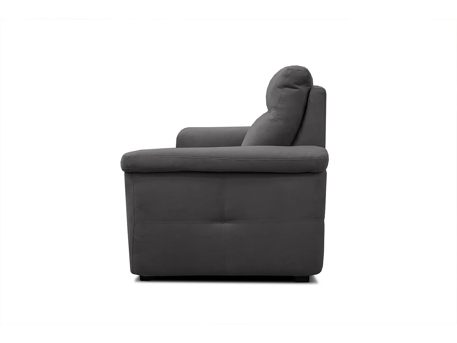 JONES Sofa 2-Sitzer mit 2 Relaxfunktionen, anthrazit