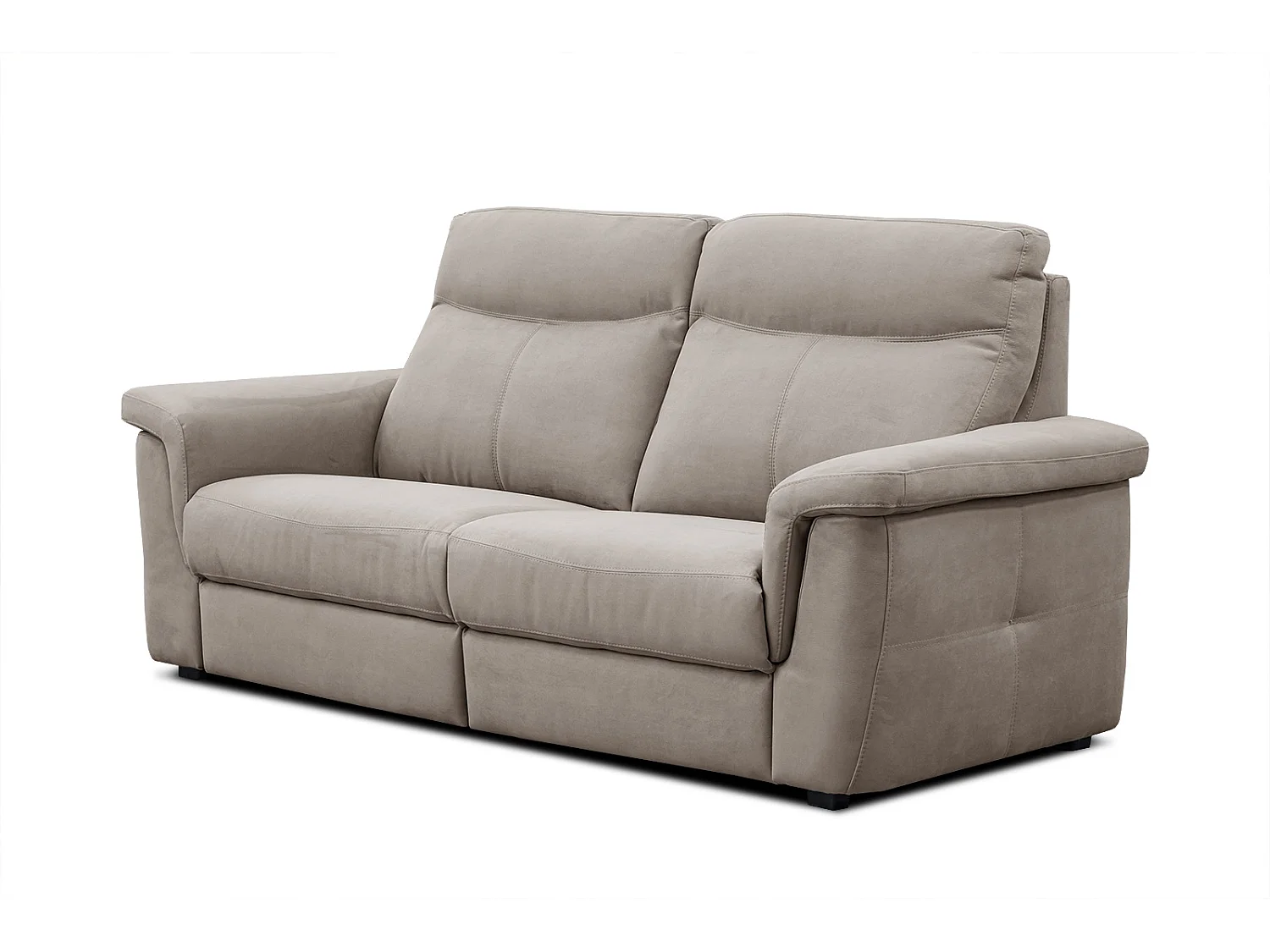 JONES Sofa 2-Sitzer mit 2 Relaxfunktionen, beige