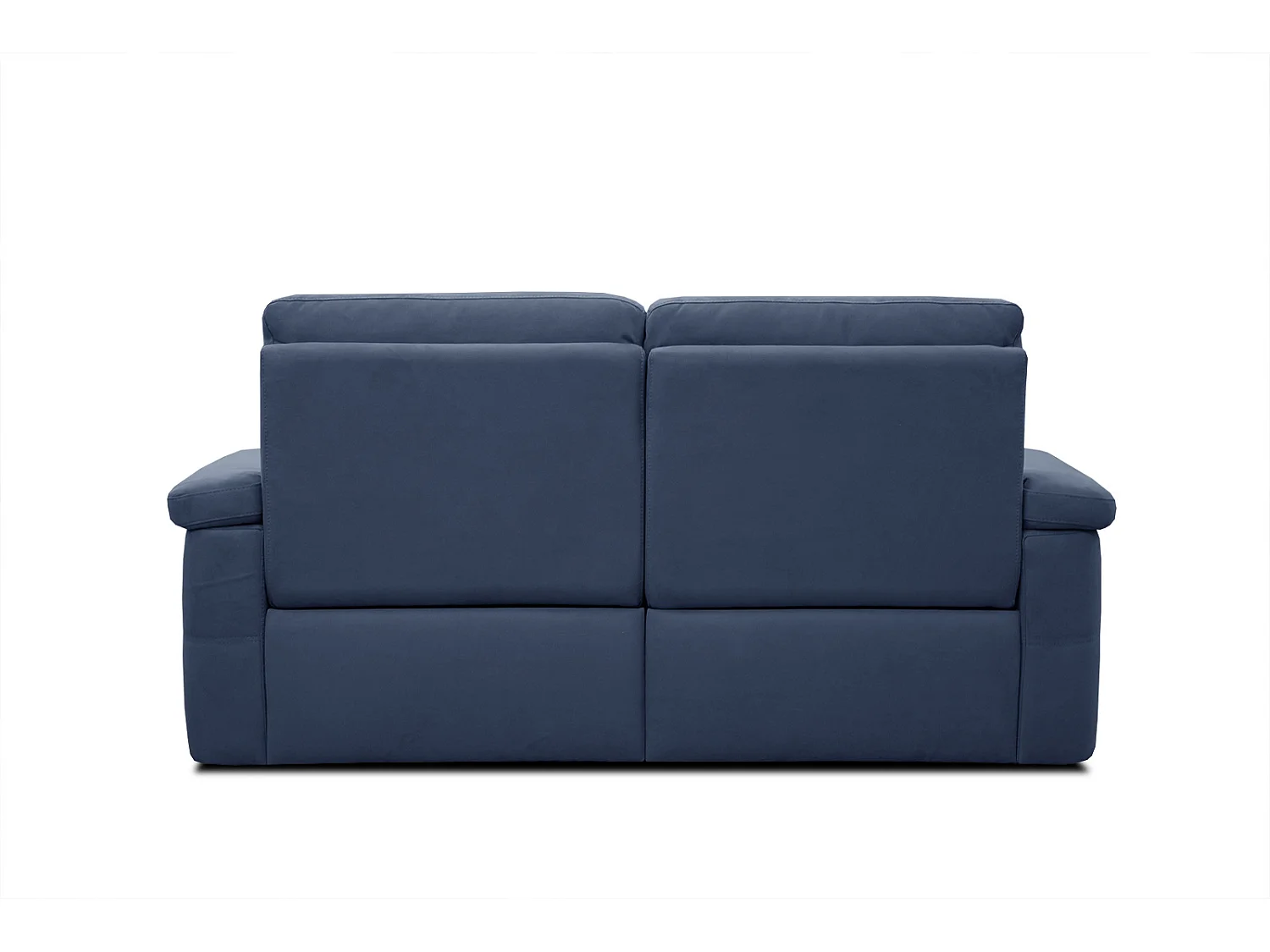 JONES Sofa 2-Sitzer mit 2 Relaxfunktionen, dunkelblau