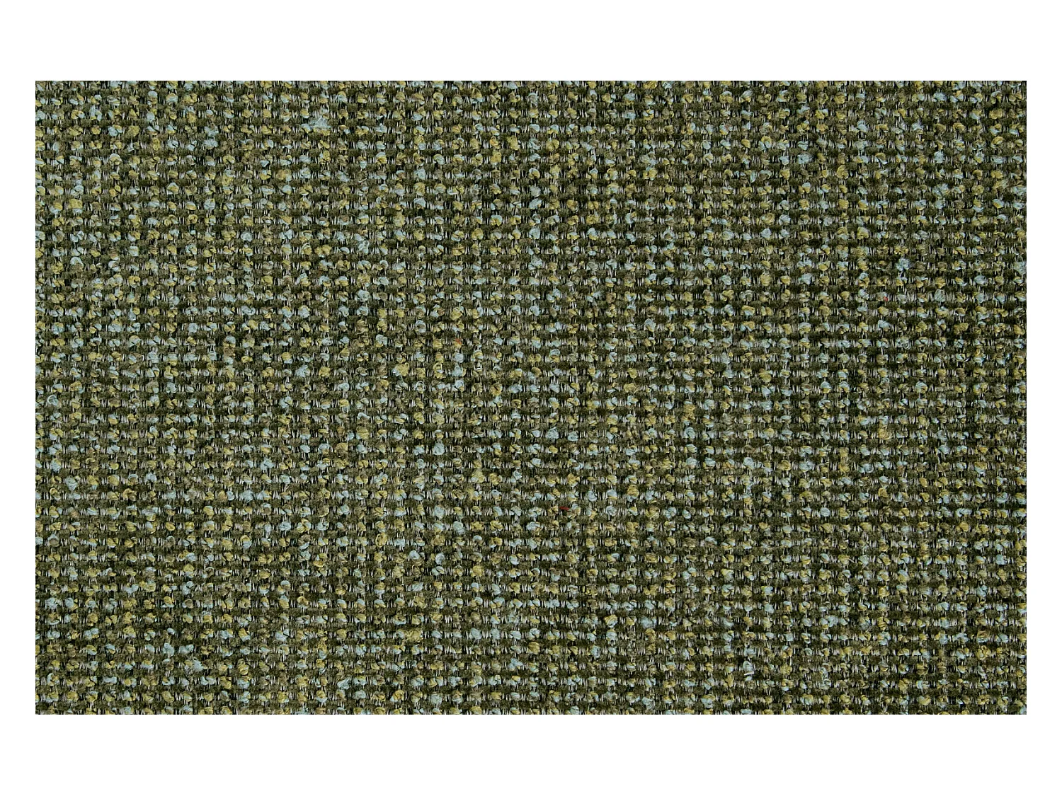 Canapé droit 3 places avec 2 relax électriques tissu vert olive - FIERO