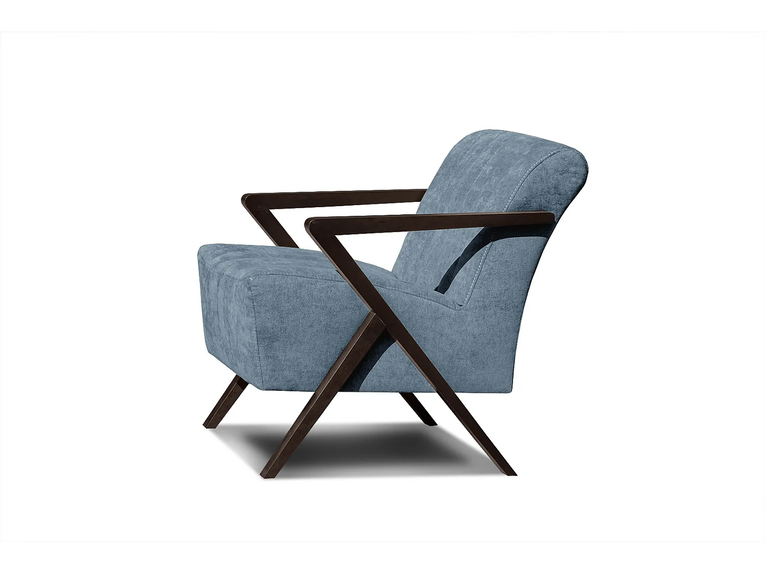 LEBRON Sessel, Stoff blau