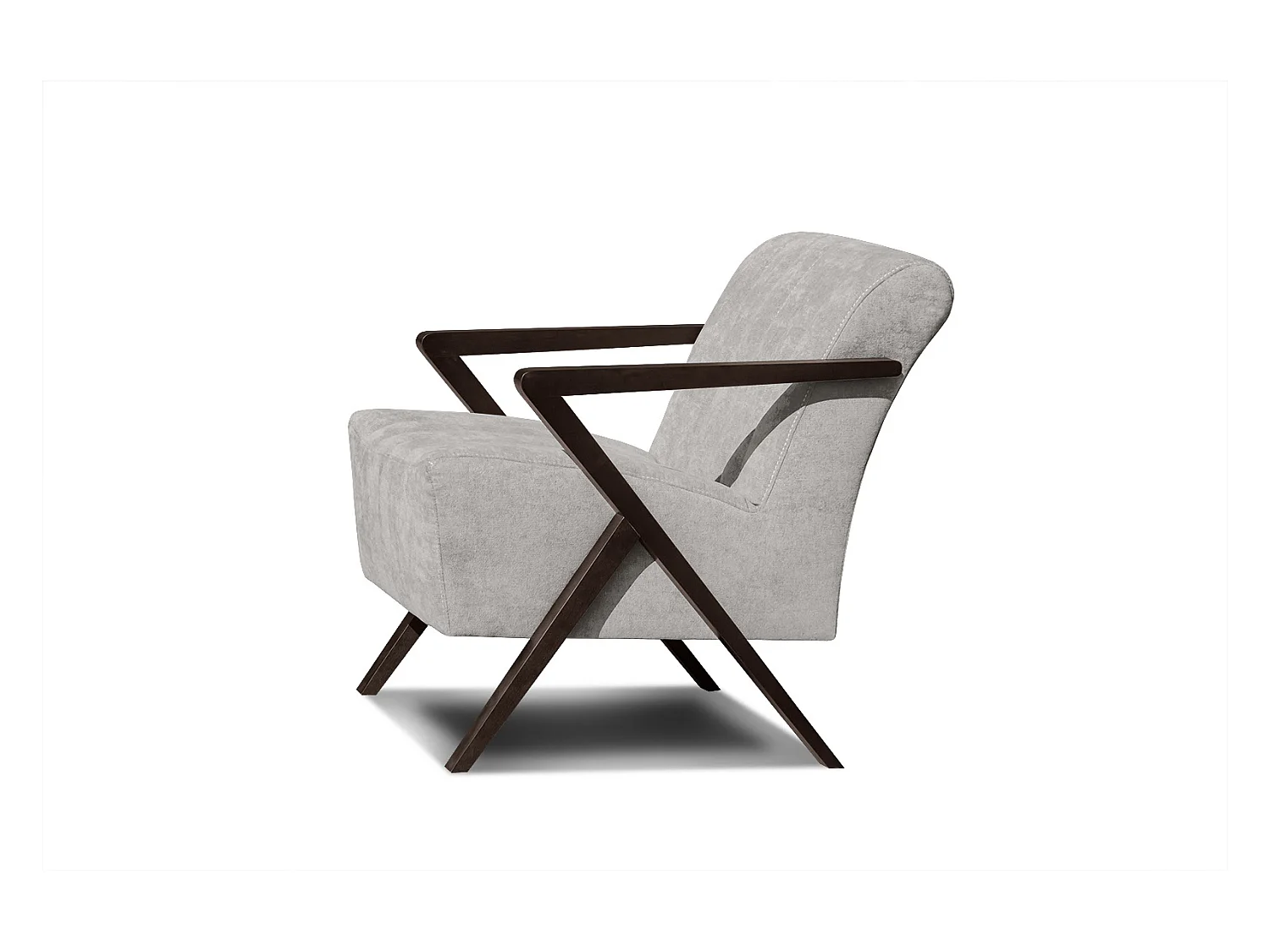 LEBRON Sessel, Stoff creme