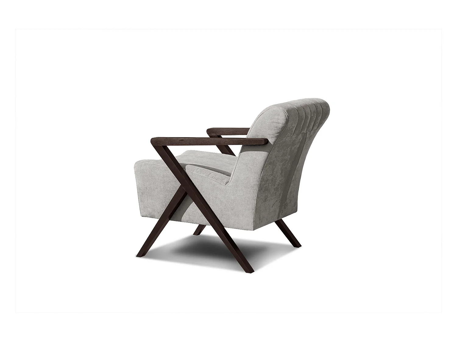 LEBRON Sessel, Stoff creme