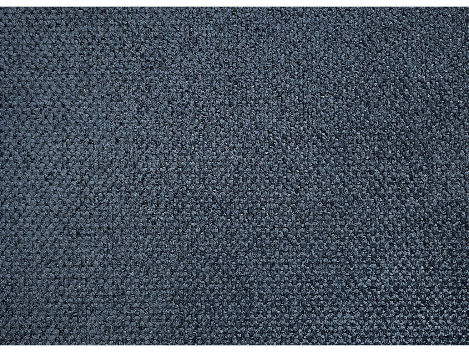 Fauteuil fixe Lebron, tissu bleu marine