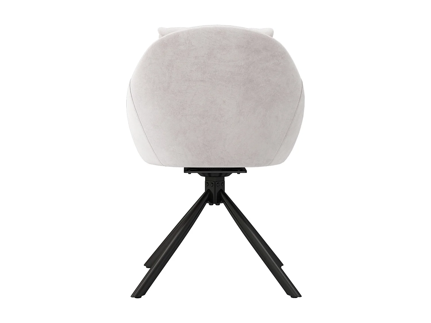 Chaise de salle à manger，chaise en velours，chaise rembourrée，swivel chair,tissu de velours respirant,design ergonomique,2 pièces,beige