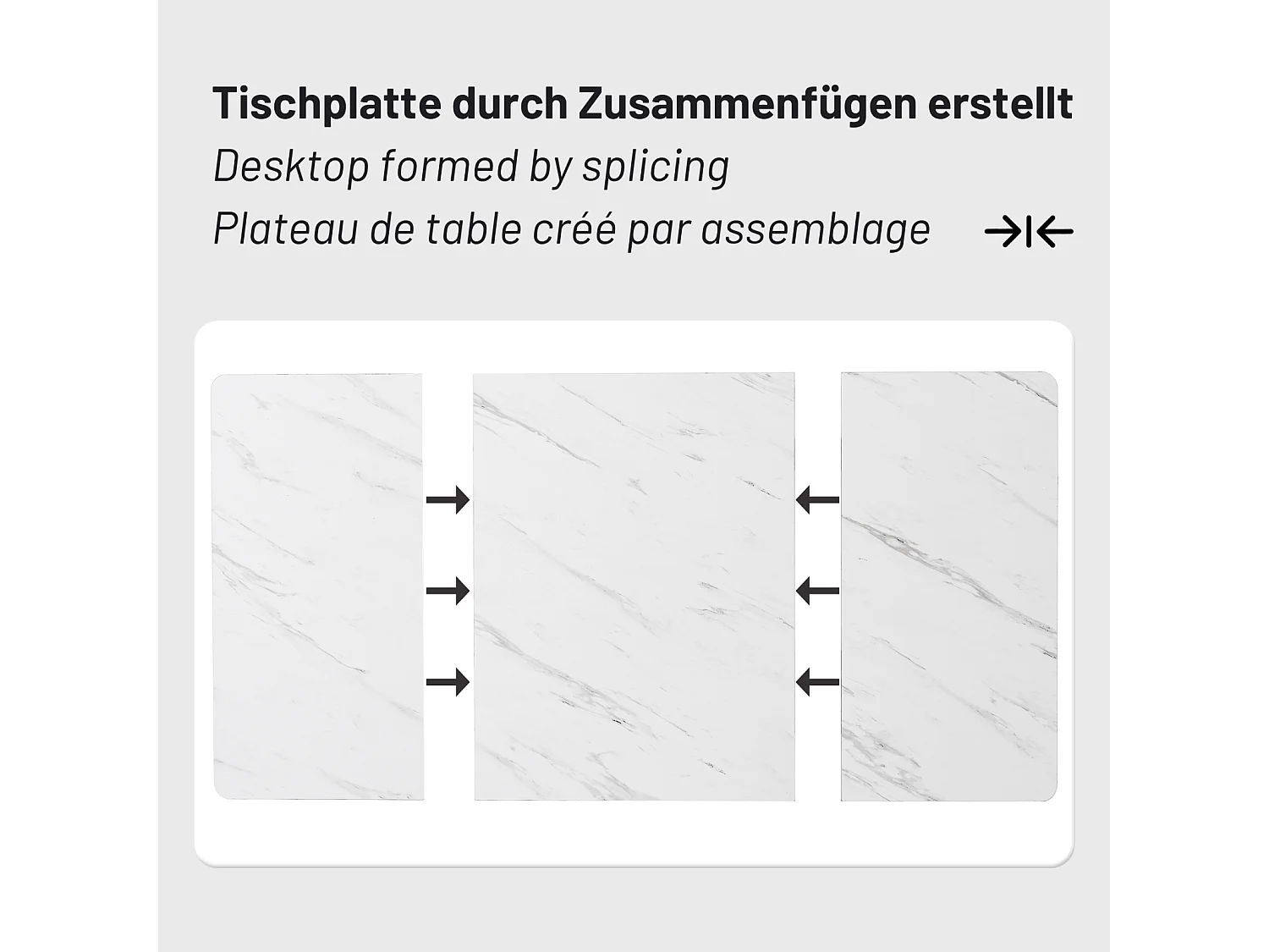 Eettafel 140 x 80 cm, rechthoekige tafel, metalen onderstel, voor eetkamer/woonkamer, goud