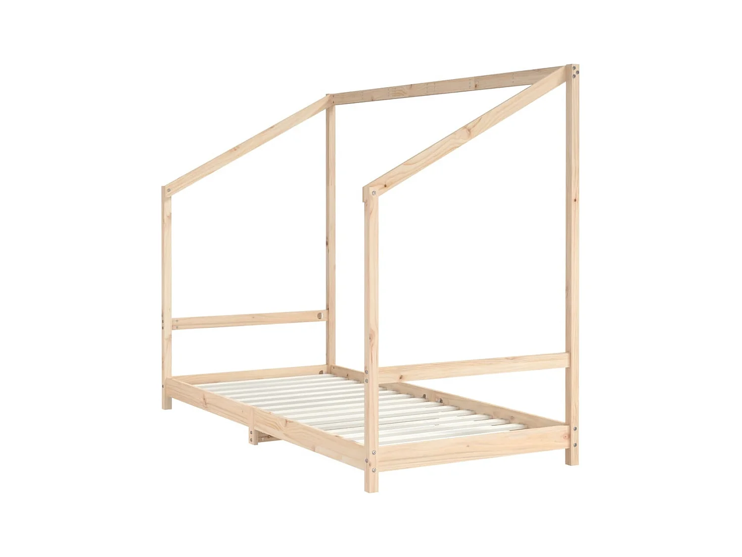 Cadre de lit pour enfants 90x200 cm bois de pin massif