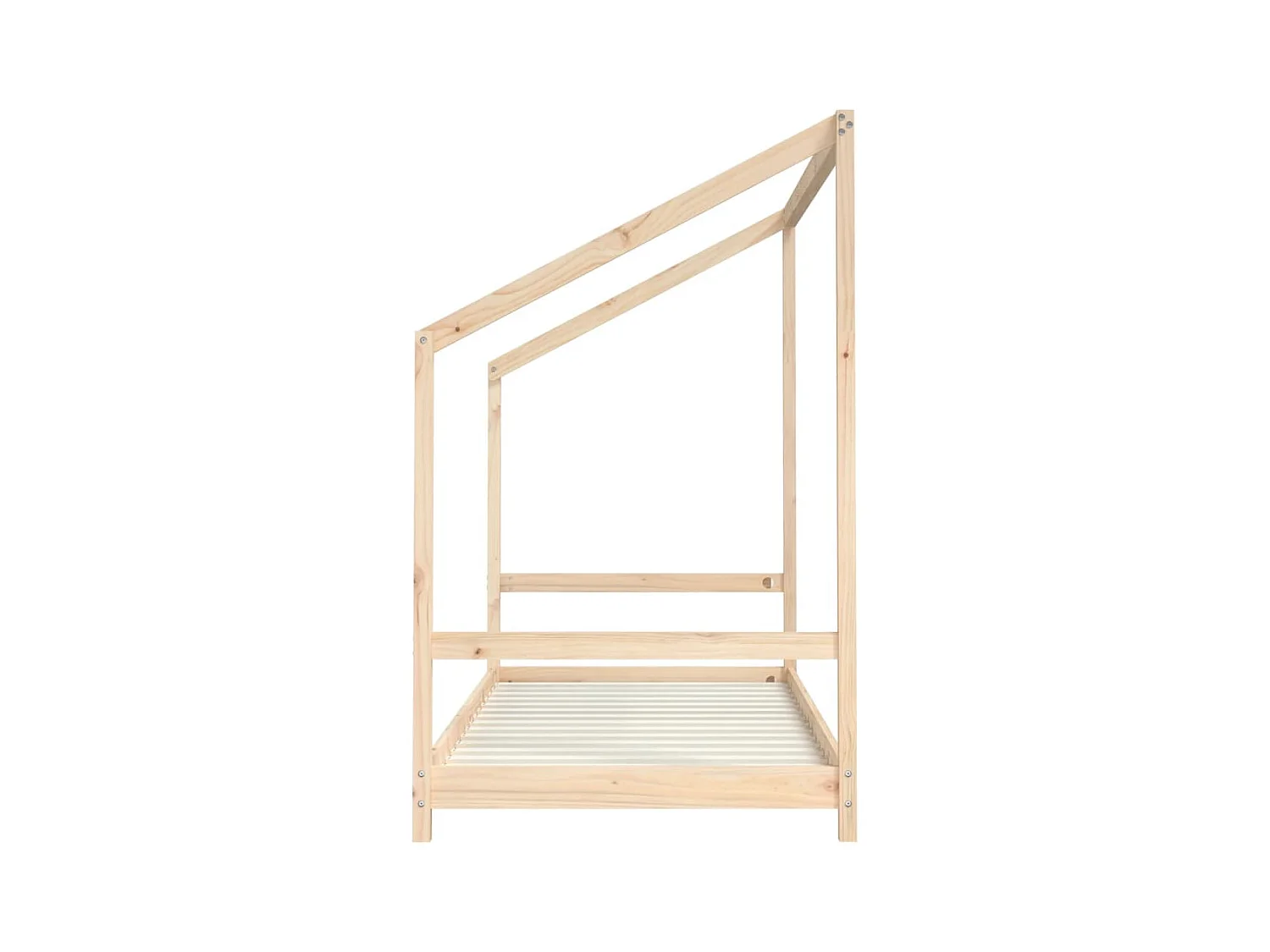 Cadre de lit pour enfants 90x200 cm bois de pin massif