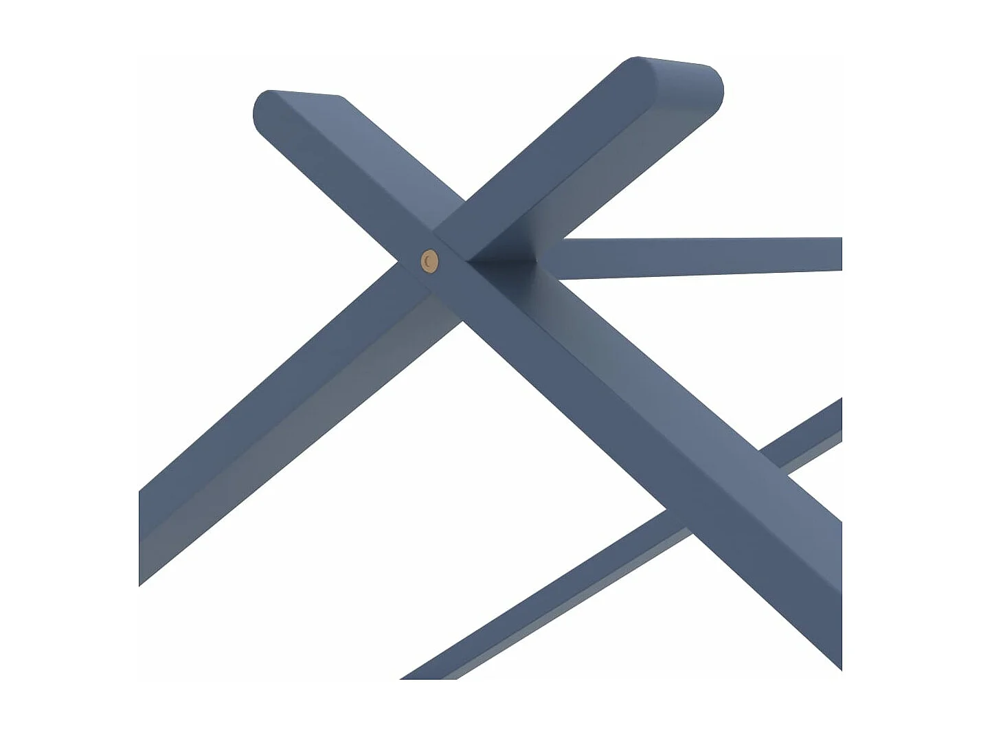 Cadre de lit d'enfant Gris Bois de pin massif 90x200 cm