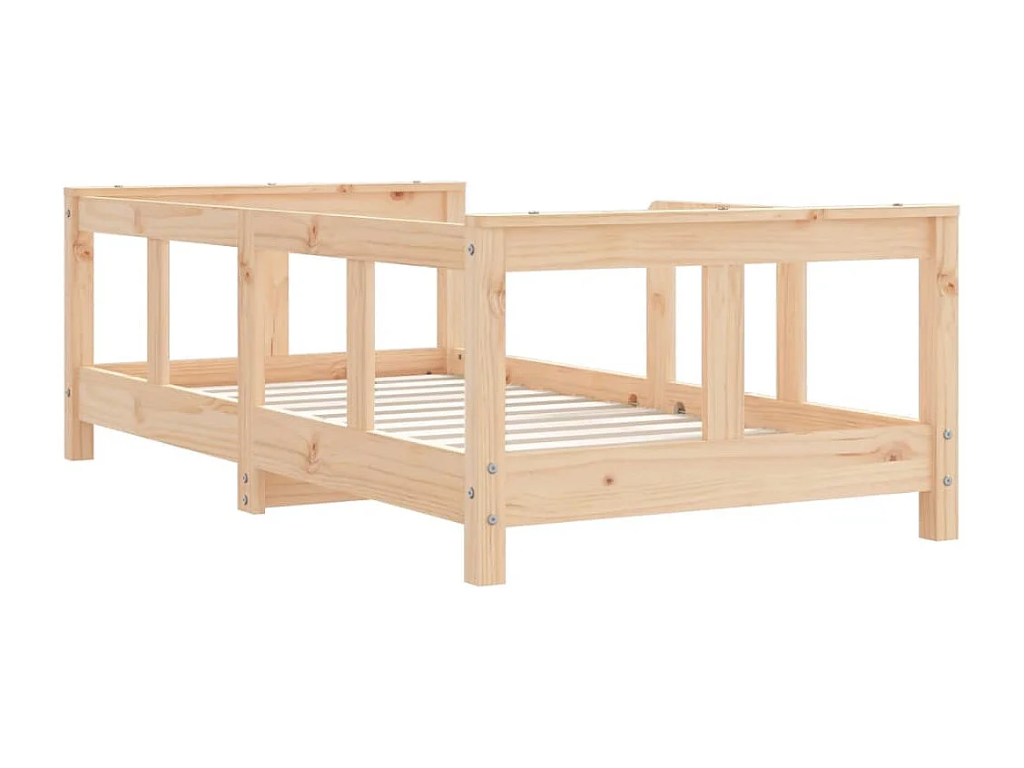 Cadre de lit pour enfant 70x140 cm bois de pin massif