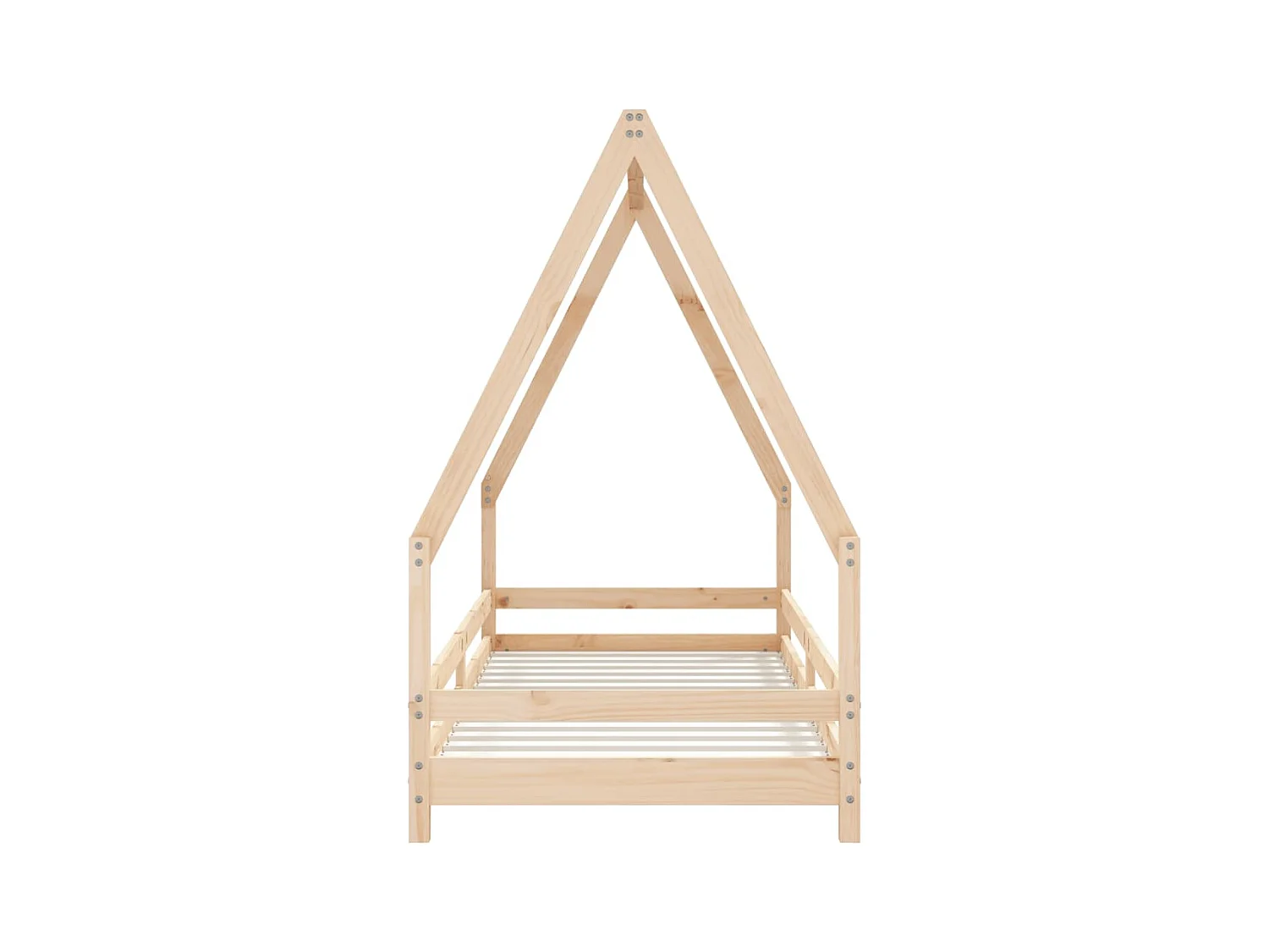 Cadre de lit pour enfants 90x200 cm bois de pin massif
