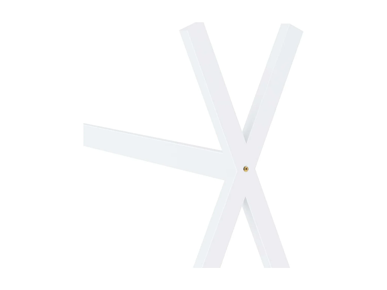 Cadre de lit d'enfant Blanc Bois de pin massif 80x160 cm