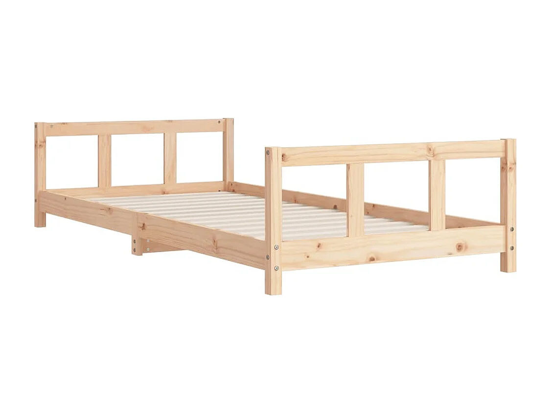 Cadre de lit pour enfant 90x190 cm Bois de pin massif