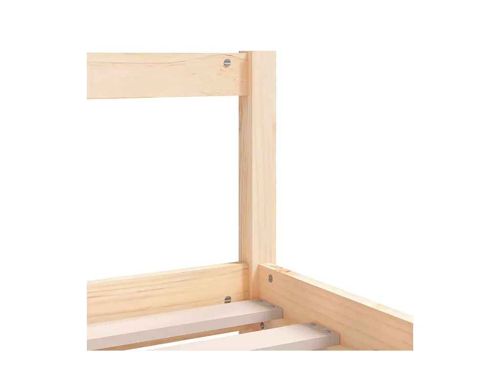 Cadre de lit pour enfant 90x190 cm Bois de pin massif