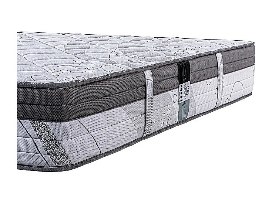 Matelas ViscoPlus, 26cm, mousse haute densité, ferme, indépendance du couchage, face été/hiver, 180x200cm