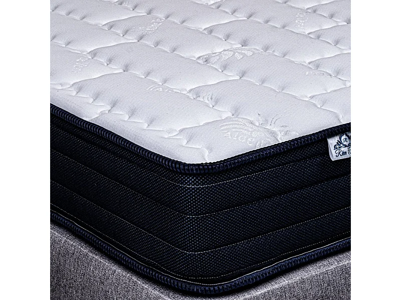 Matelas Gold (20cm), Mousse haute densité, Haute adaptabilité, Indépendance du couchage, Ergonomique, Face été/hiver, 140x190cm