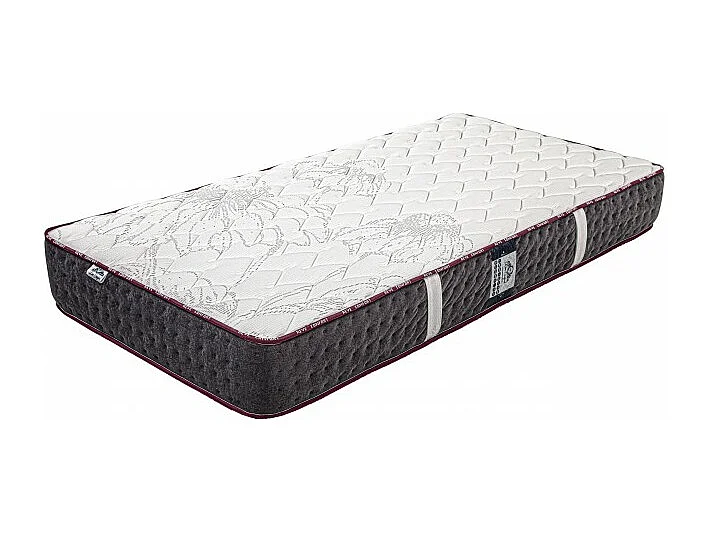 Matelas GoldSup (24cm), mousse haute densité, haute adaptabilité, ergonomique, indépendance du couchage, face été/hiver, 90x190cm