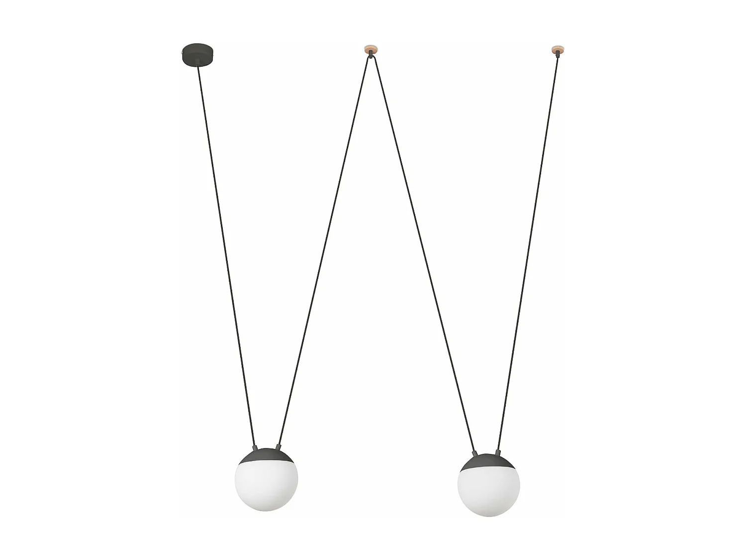 MINE PC SPACE 2L Suspensión gris oscuro