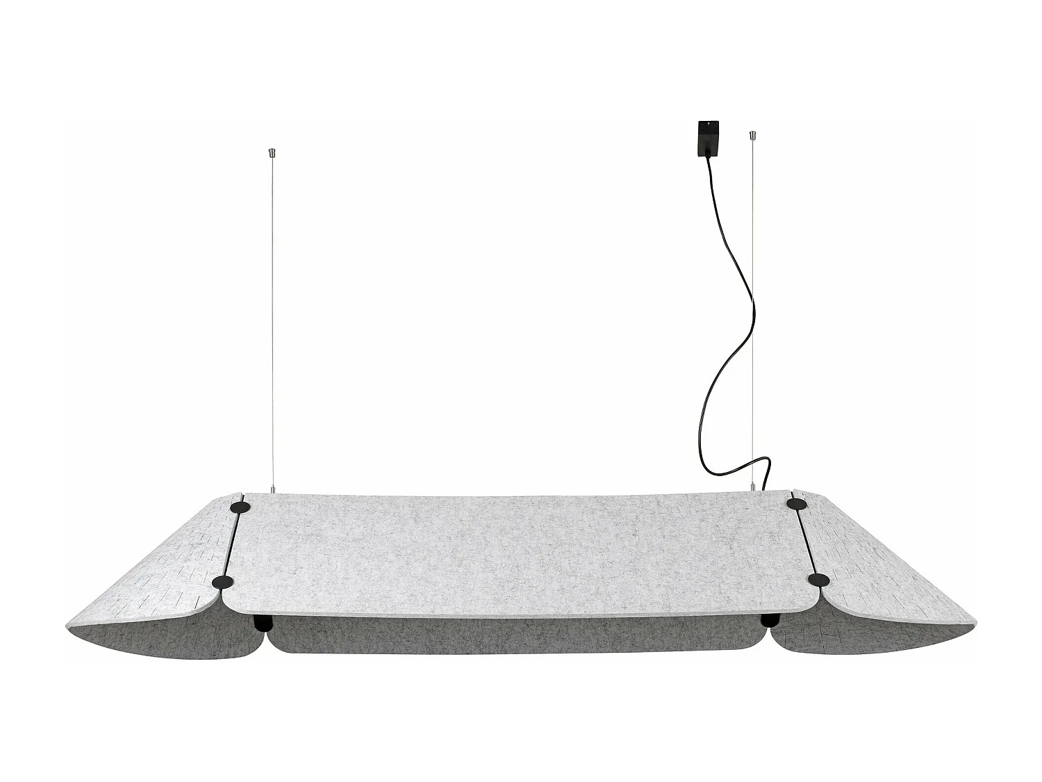 FONOVIA 1560 Lampe à suspension grise 25W 4000K