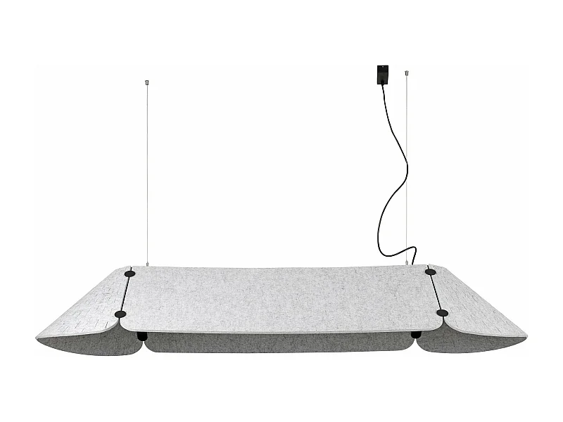 FONOVIA 1560 Graue Hängeleuchte 25W 4000K