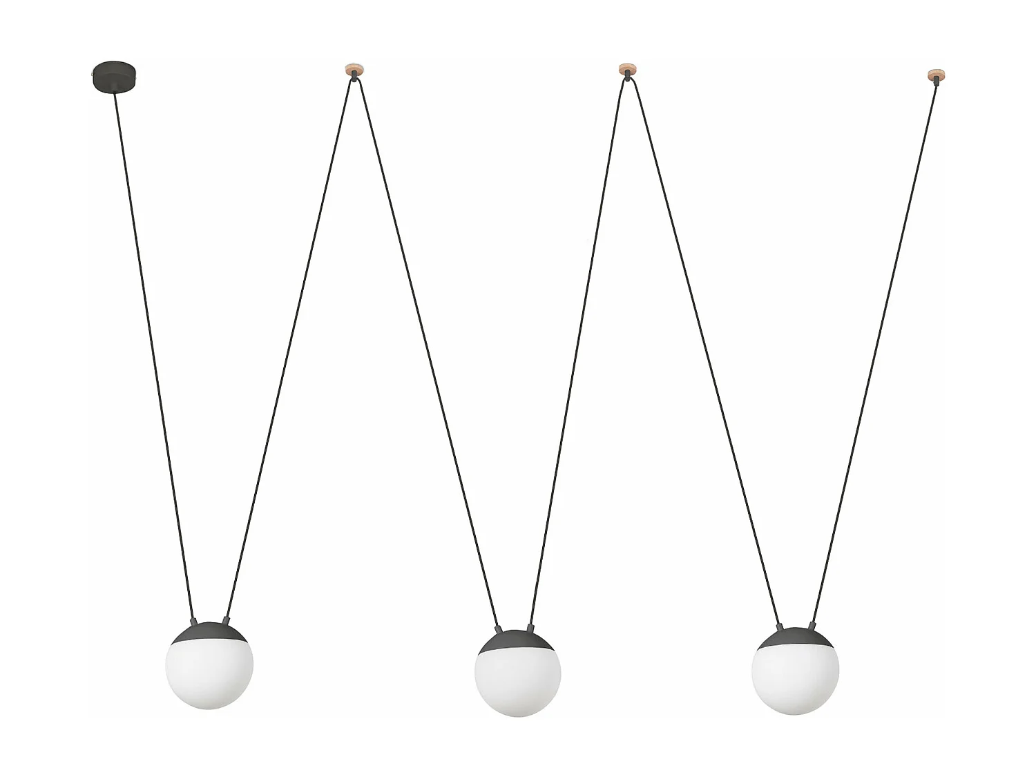 MINE PC SPACE 3L Sospensione grigio scuro