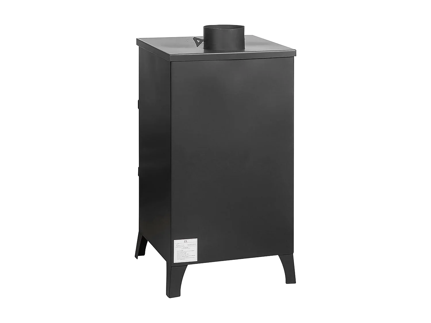Poêle à bois Matilde Nera, puissance 7,7 kW, L33 x P38,5 x H74