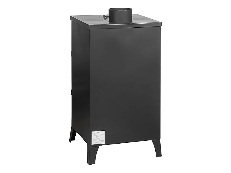 Fogão a lenha Matilde Nera, potência 7,7 kW, C33 x L38,5 x A74