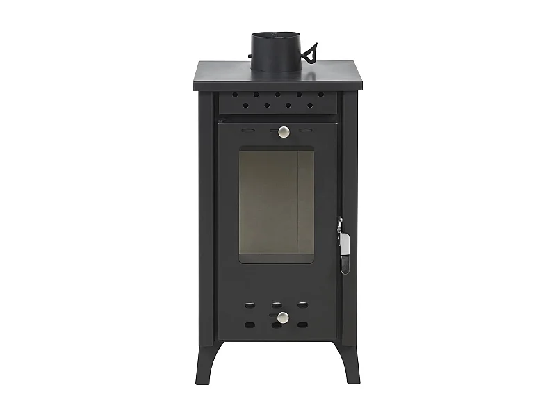 Stufa A Legna Matilde Nera potenza 7,7 Kw L33xp38,5xh74