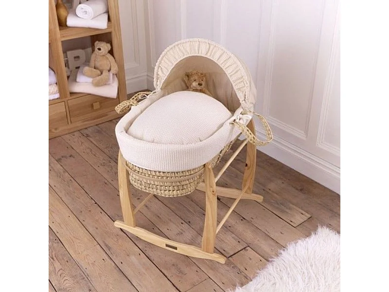 Moïse en palmier beige 84x44x25cm