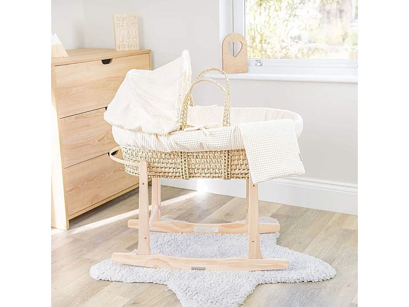 Moïse en palmier beige 84x44x25cm