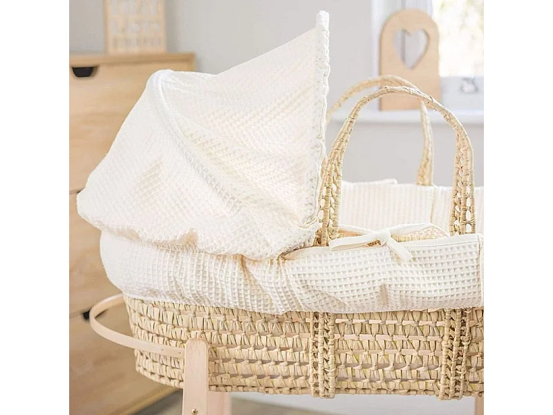 Moïse en palmier beige 84x44x25cm