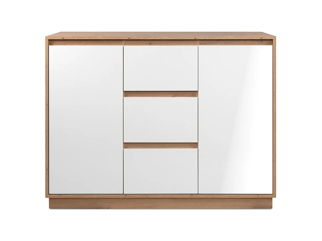 Buffet 2 portes et 3 tiroirs L117 cm - PHOENIX