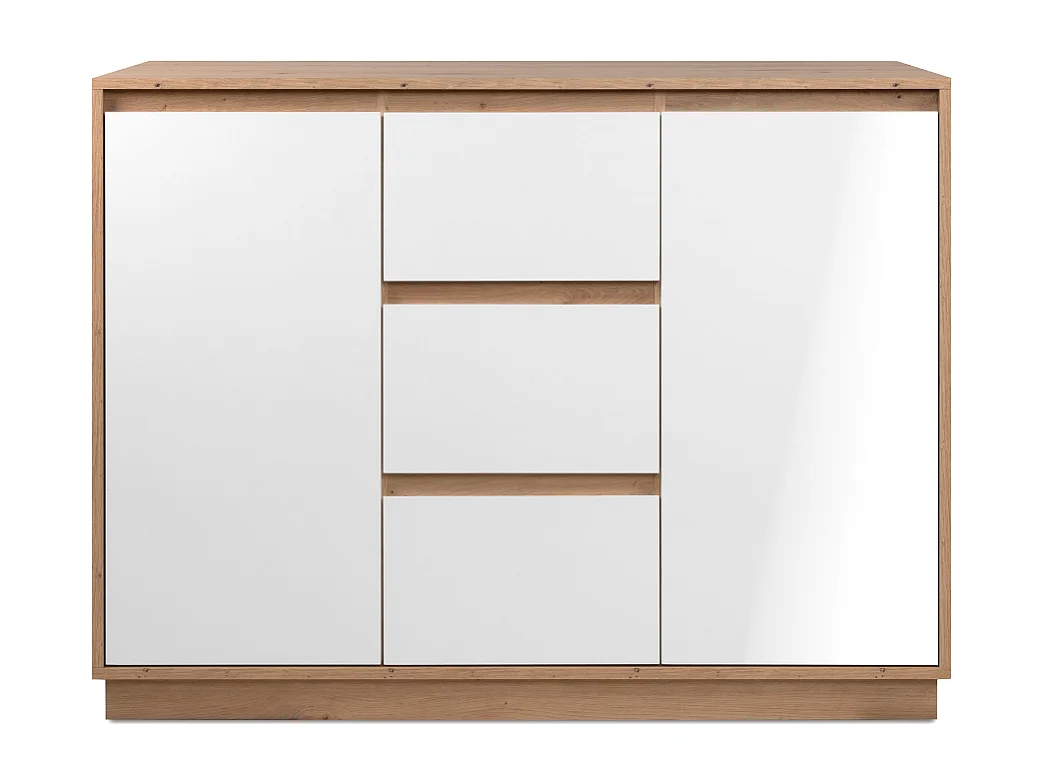 Buffet 2 portes et 3 tiroirs L117 cm - PHOENIX