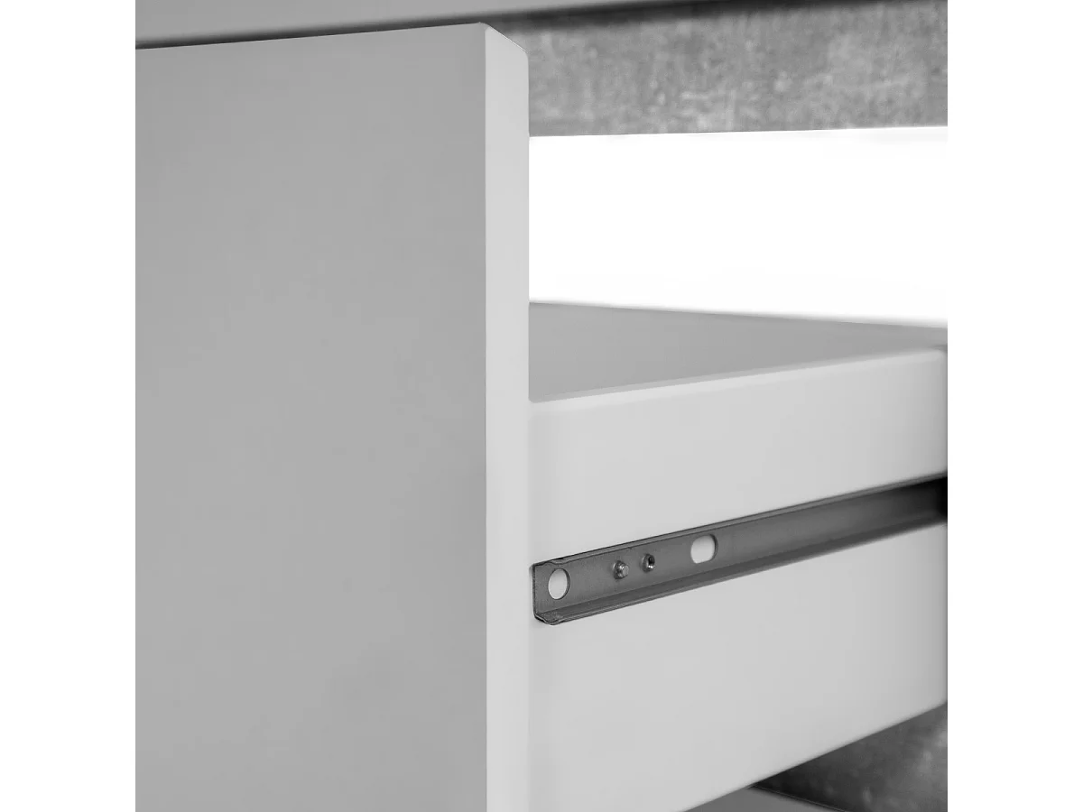 Buffet 2 portes et 3 tiroirs L117 cm - PHOENIX
