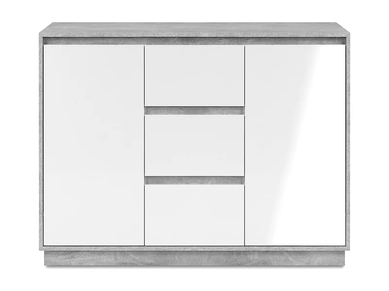 Buffetkast 2 deuren en 3 lades L117 cm - PHOENIX