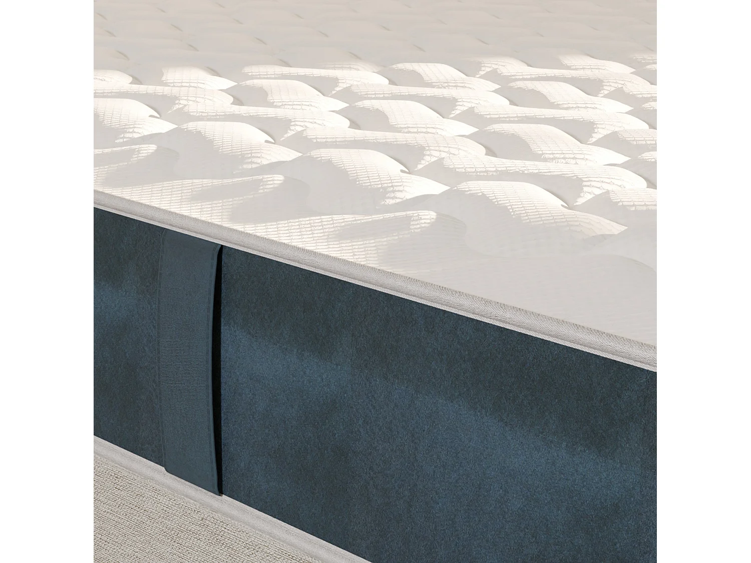 Matelas hybride mousse et ressorts 90x200 épais 22cm