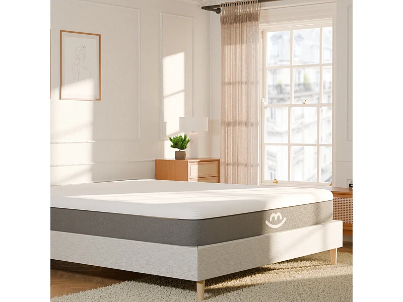 Matelas latex et mousse réversible - 160x200 épais 25cm