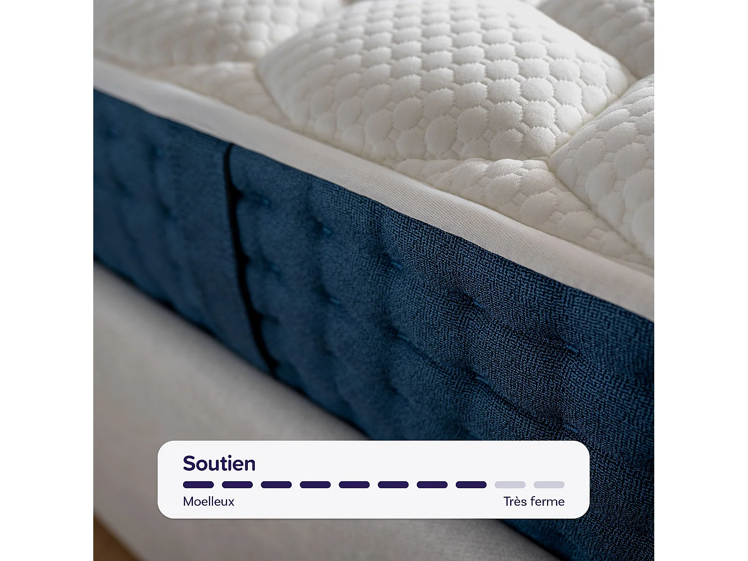 Matelas premium hybride mémoire de forme 160x200 épais 26cm