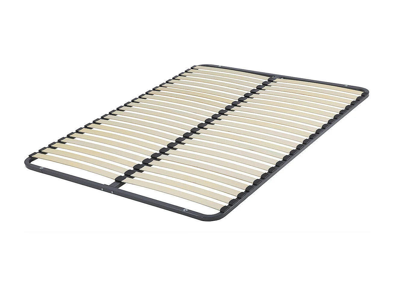 SLIMKIT - Cadre à Lattes 2x22 à Assembler 160x200 Métallique