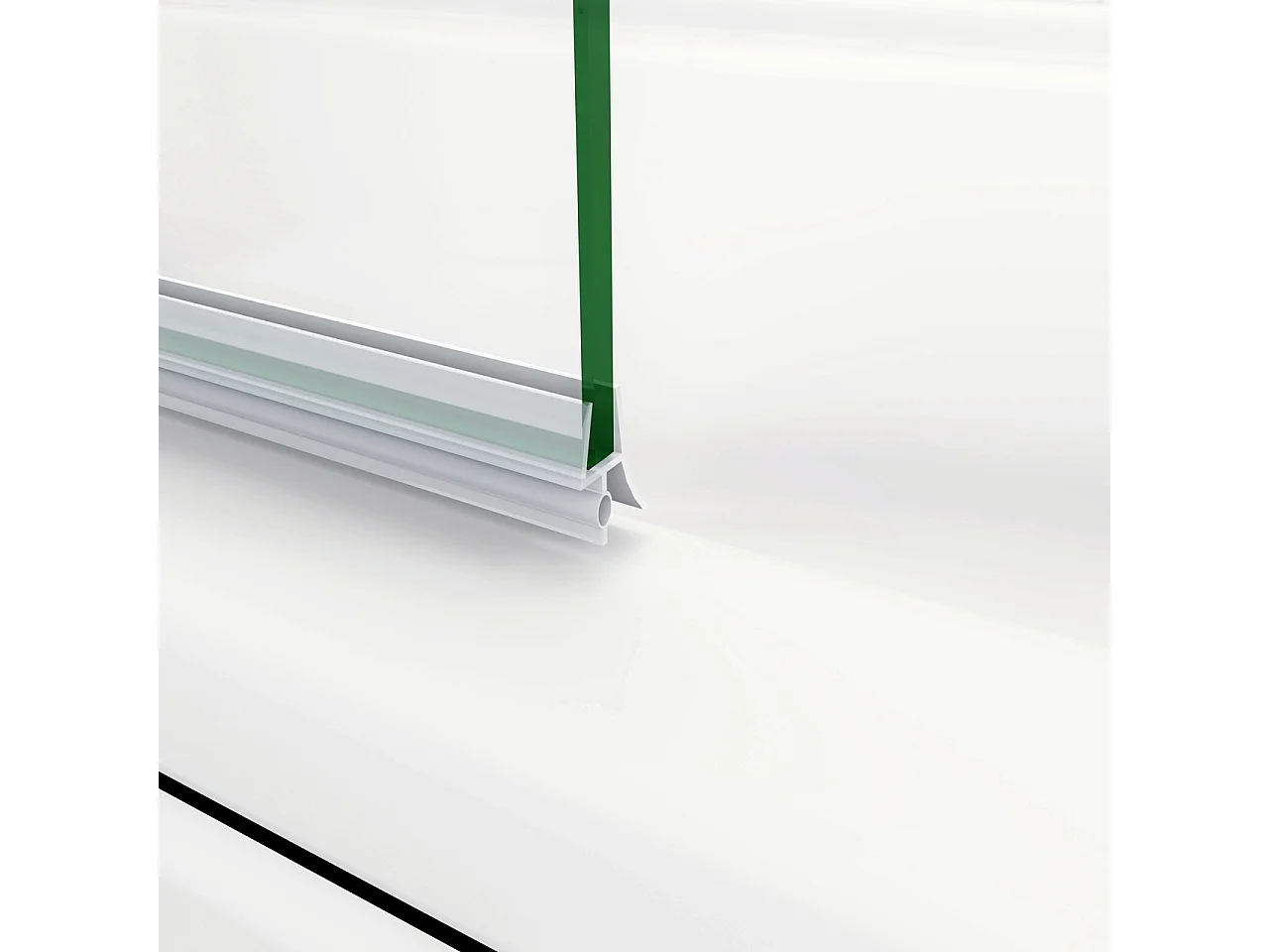 H.140 cm Parete Doccia Per Vasca con Lato Fisso 130x75 cm 3 Ante Pieghevoli a Libro Vetro Temperato 6 mm Trasparente Anticalcare Telaio Cromo Lucido