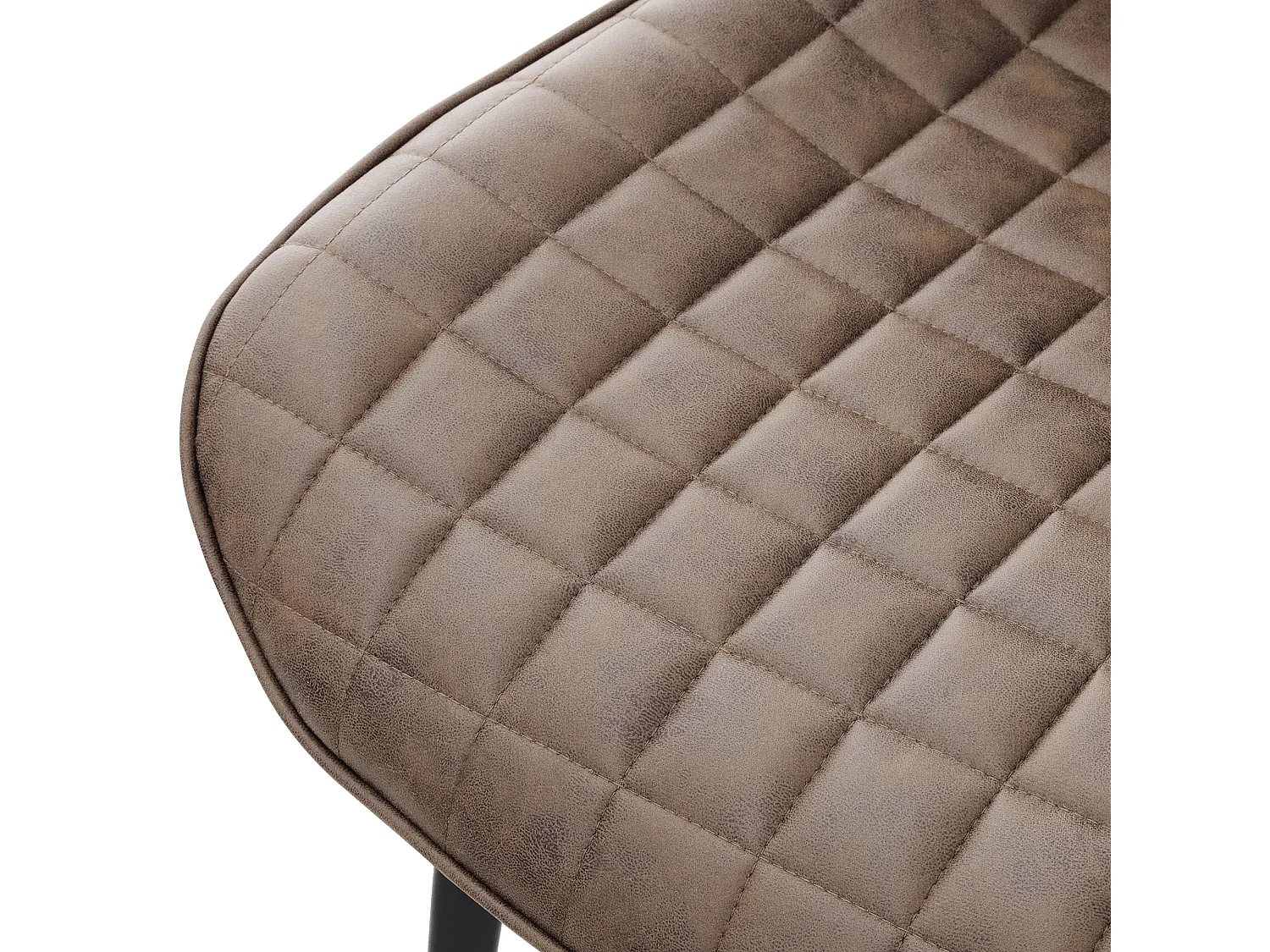 Lot de 6 chaises Chaises de salle à manger Chaises de cuisine Chaises de salon Marron Similicuir PU