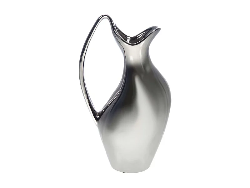 Vase Météore Chrome 33 cm